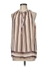 Max Studio 100% Polyester Ivory Sleeveless Blouse Size M - photo 1