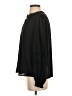 Ann Taylor LOFT 100% Polyester Black Long Sleeve Blouse Size S - photo 5