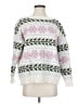 Cupshe Print White Pullover Sweater Size S - photo 1
