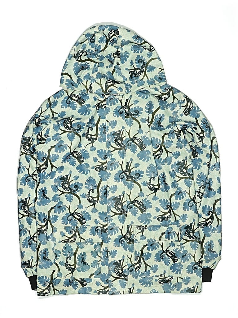 Pre-owned Petit Bateau Kids' Windbreaker Jacket In Blue