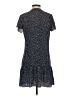 Unbranded 100% Polyester Polka Dots Blue Casual Dress Size S - photo 2