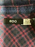 BDG Plaid Burgundy Long Sleeve Button-Down Shirt Size S - photo 7