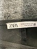 Zara 100% Polyester Solid Black Casual Dress Size M - photo 6