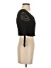 Mine Black 3/4 Sleeve Top Size S - photo 4