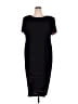 Donna Morgan 100% Polyester Graphic Black Casual Dress Size 22 (petite) - photo 1