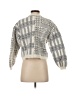 Splendid Checkered-gingham Gray Pullover Sweater Size S - photo 2