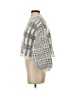 Splendid Checkered-gingham Gray Pullover Sweater Size S - photo 5