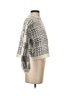 Splendid Checkered-gingham Gray Pullover Sweater Size S - photo 4