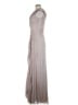 Xscape Metallic Silver Cocktail Dress Size 6 - photo 5