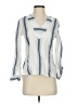 Old Navy Stripes Blue 3/4 Sleeve Blouse Size XS - photo 1