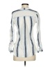 Old Navy Stripes Blue 3/4 Sleeve Blouse Size XS - photo 2