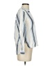 Old Navy Stripes Blue 3/4 Sleeve Blouse Size XS - photo 4