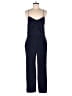 J.Crew 100% Silk Solid Blue Jumpsuit Size 4 - photo 1