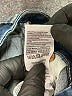 Topshop Chevron-herringbone Blue Jeans Size 30 waist - photo 7