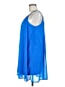 Pinky 100% Polyester Solid Blue Casual Dress Size M - photo 5