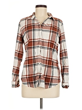 Weatherproof Long Sleeve Button Down Shirt