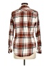 Weatherproof Plaid Brown Long Sleeve Button-Down Shirt Size M - photo 2