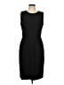 Calvin Klein Solid Black Cocktail Dress Size 12 - photo 1