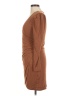 Privacy Please Solid Brown Casual Dress Size M - photo 5