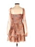 Wilfred 100% Polyester Orange Cocktail Dress Size XS - photo 2