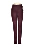 Utopia Plaid Burgundy Casual Pants Size XS - photo 1