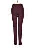 Utopia Plaid Burgundy Casual Pants Size XS - photo 2