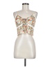 Shein 100% Polyester Ivory Sleeveless Blouse Size 6 - photo 1