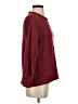 Old Navy 100% Cotton Solid Burgundy Pullover Sweater Size S - photo 4