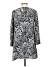 Glamorous 100% Rayon Gray 3/4 Sleeve Blouse Size S - photo 2