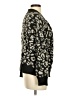 Universal Thread 100% Acrylic Animal Print Black Cardigan Size XS - photo 4