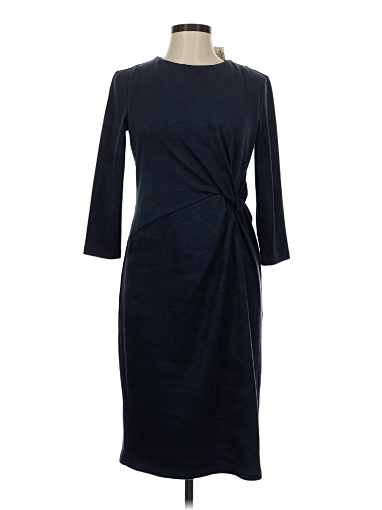 Pre-owned J. Mclaughlin Casual Dress In Blue