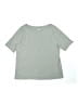 Lands' End Solid Gray Short Sleeve T-Shirt Size 10 - 12 - photo 1