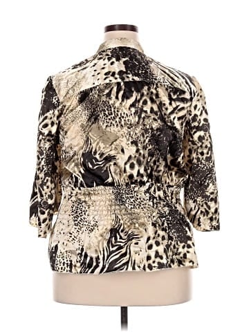 Bonnie Evans 3/4 Sleeve Blouse (view 2)