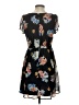 Express Outlet 100% Polyester Print Black Casual Dress Size S - photo 2