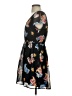 Express Outlet 100% Polyester Print Black Casual Dress Size S - photo 5