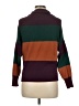 Unbranded Color Block Burgundy Pullover Sweater Size M (estimated) - photo 2