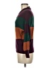 Unbranded Color Block Burgundy Pullover Sweater Size M (estimated) - photo 5