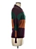 Unbranded Color Block Burgundy Pullover Sweater Size M (estimated) - photo 4
