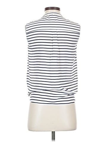 Joie Sleeveless Button-Down Shirt (view 2)