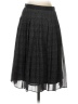 J.Crew Collection 100% Silk Polka Dots Black Silk Skirt Size 0 - photo 1