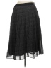 J.Crew Collection 100% Silk Polka Dots Black Silk Skirt Size 0 - photo 2