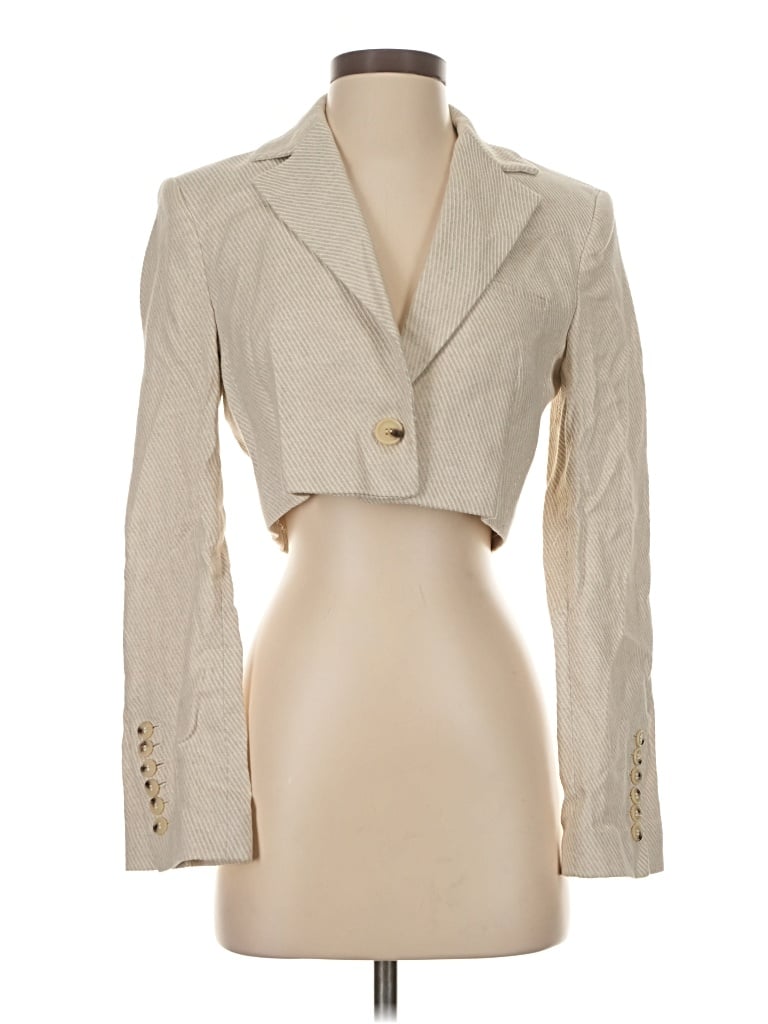 Zara Blazer Jacket In White