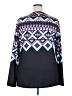 Unbranded Argyle Teal Long Sleeve Blouse Size 2X - photo 2