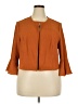Perceptions Orange Cardigan Size 2X - photo 1