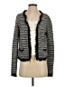 AK Anne Klein Chevron-herringbone Gray Jacket Size S - photo 1