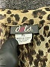 Dots Animal Print Brown Long Sleeve Blouse Size XL - photo 7