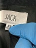 JACK 100% Polyester Solid Black Jacket Size XS - photo 6