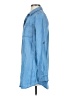 Lulus 100% Tencel Blue Long Sleeve Button-Down Shirt Size XS - photo 5