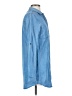 Lulus 100% Tencel Blue Long Sleeve Button-Down Shirt Size XS - photo 4