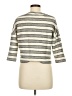 Ann Taylor LOFT Stripes Silver Pullover Sweater Size S - photo 2